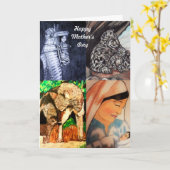 CARTE DE TOUTES SORTES DE MÈRES (Fleur jaune)