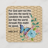 Carte de traçage Gospel (Devant)