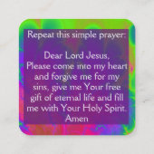 Carte de traçage Gospel (Dos)