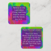 Carte de traçage Gospel (Devant / Derrière)