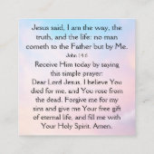 Carte de traçage Gospel (Dos)