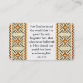 Carte de traçage Gospel (Devant)