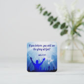 Carte de traçage Gospel (Debout devant)