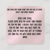 Carte de traçage Gospel (Dos)