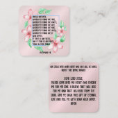 Carte de traçage Gospel (Devant / Derrière)