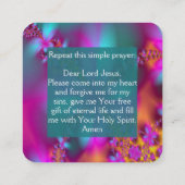 Carte de traçage Gospel (Dos)