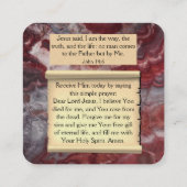 Carte de traçage Gospel (Dos)