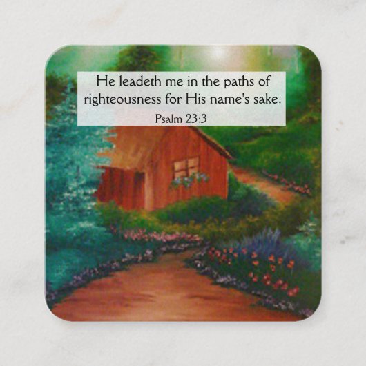 Carte de traçage Gospel (Devant)