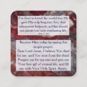 Carte de traçage Gospel (Dos)