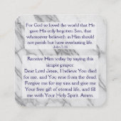 Carte de traçage Gospel (Dos)