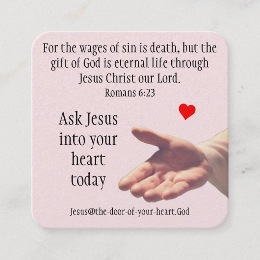 Carte de traçage Gospel (Devant)