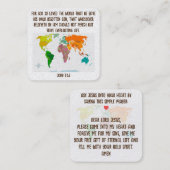 Carte de traçage Gospel (Devant / Derrière)