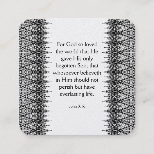 Carte de traçage Gospel (Devant)