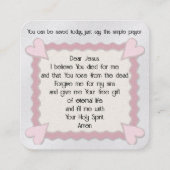 Carte de traçage Gospel (Dos)