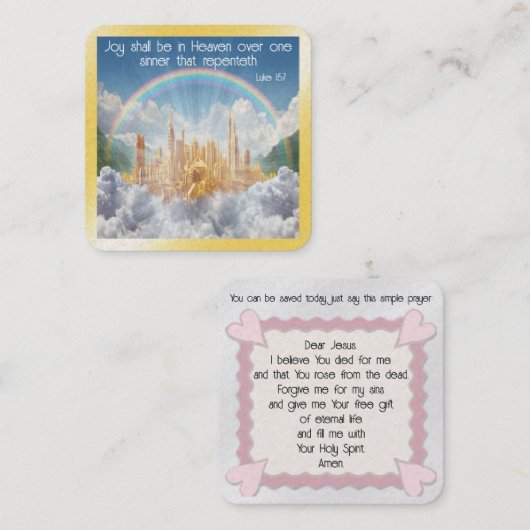 Carte de traçage Gospel (Devant / Derrière)