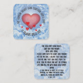 Carte de traçage Gospel (Devant / Derrière)