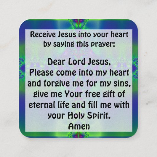 Carte de traçage Gospel (Dos)