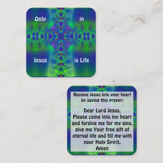 Carte de traçage Gospel (Devant / Derrière)