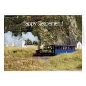 CARTE DE TRAIN DE VAPEUR (Devant horizontal)