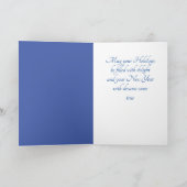 Carte de train des Fêtes (Intérieur)