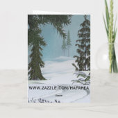 Carte de traînée d'hiver (Dos)