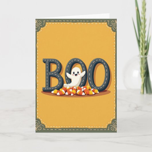 Carte de traitement Sweet Boo (Devant)