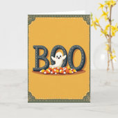 Carte de traitement Sweet Boo (Fleur jaune)