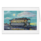 Carte de tramway de Paul McGehee "Georgetown" (Devant Horizontal)