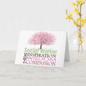 Carte de travailleur social (Fleur jaune)