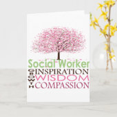 Carte de travailleur social (Fleur jaune)