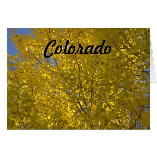 Carte de trembles (Devant horizontal)