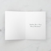 Carte de très Joyeux Noël (Intérieur)