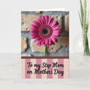 Carte de tribute floral Maman radieuse