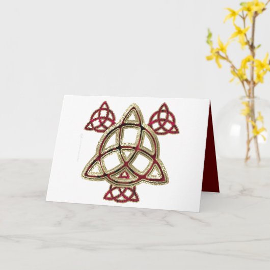 Carte de Triquetra (Fleur jaune)