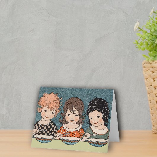 Carte de trois petites soeurs