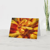 Carte de tulipe florale Art Pétale Note (Devant)