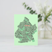 Carte de typographie Brooklyn NYC (Debout devant)