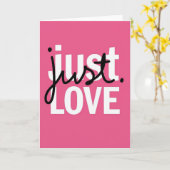Carte de typographie d'amour moderne (Fleur jaune)