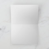 Carte de typographie Merci (Options de couleur) (Intérieur)