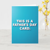 Carte de typographie Papa Cool (Fleur jaune)