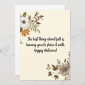 carte de vacances (Devant / Derrière)