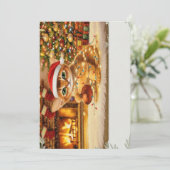 Carte de vacances (Debout devant)