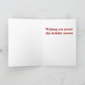 Carte de vacances (Intérieur)