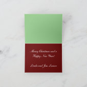 Carte de vacances (Intérieur)