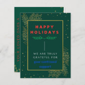 Carte de vacances (Devant / Derrière)