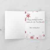 Carte de vacances (Intérieur)