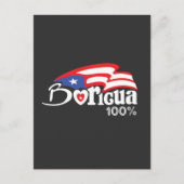 Carte de vacances 100% Porto Rico Boricua (Devant)