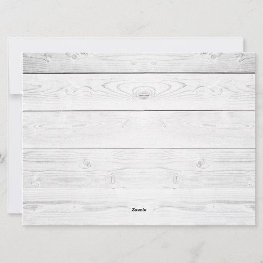 Carte de vacances à feuillage persistant Frame (Dos)