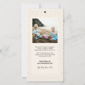 Carte de vacances À feuillage persistant simple mu (Dos)