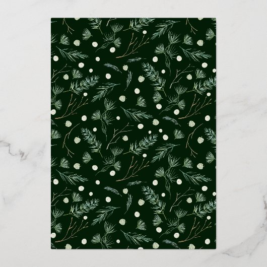 Carte de vacances à motif photo d'arche mariée et  (Verso)